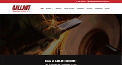 Desktop Screenshot of gallantmanufacturing.com